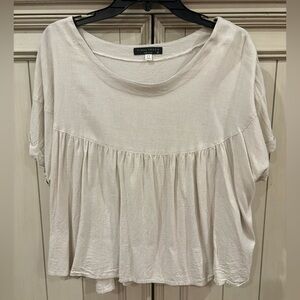 Final Touch Women's Soft Cream Blouse